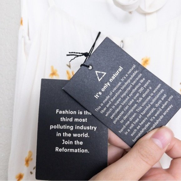 NWT Reformation Foxglove Tiered Ruffle Maxi Dress 2 Opium Floral Georgette - Picture 7 of 11